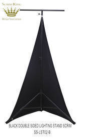 Lighting Stand Scrim - Double Side in Black